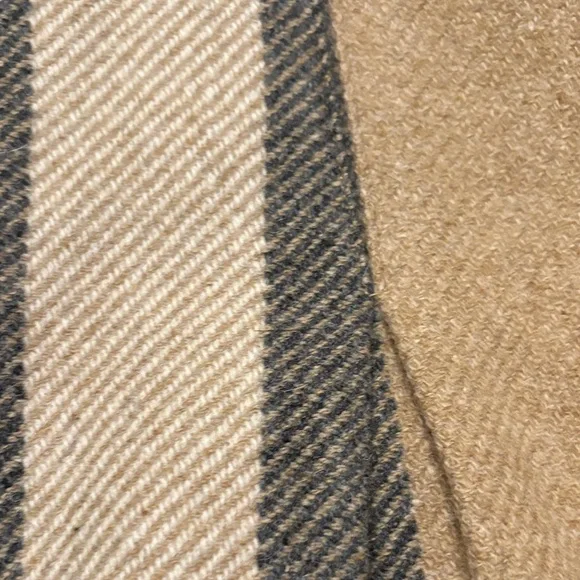 Burberry Plaid Tan and Black wool Women's Skirt - Picture 5 of 8